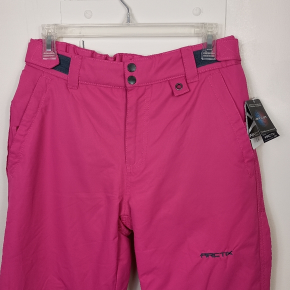 Arctix Snow Pants Fuchsia XL Girls Reinforced Knees Seat Water Wind Resist -35°F - Picture 2 of 16
